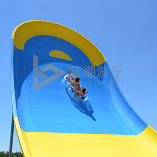 双人冲天回旋滑梯